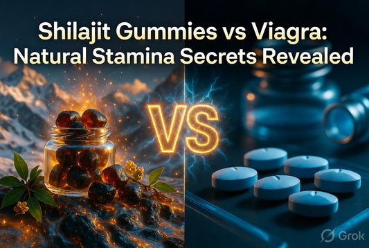Shilajit Gummies vs Viagra 2026: Natural Stamina for Indian Couples