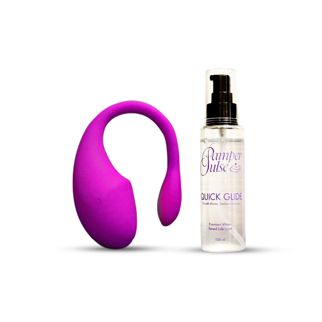 AQUALUST Mobile App Vibrator, Quick-glide