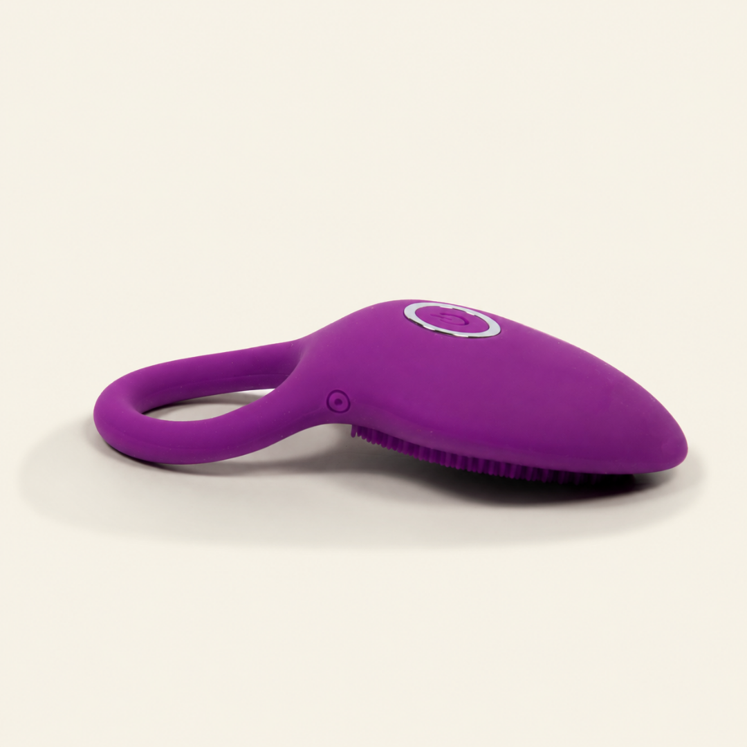BLISS DUAL VIBRATING RING WITH QUICK-GLIDE